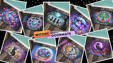 Witchy Welcome: Doormats for Gothic Souls, Halloween Lovers, and Pagan Paths โจ