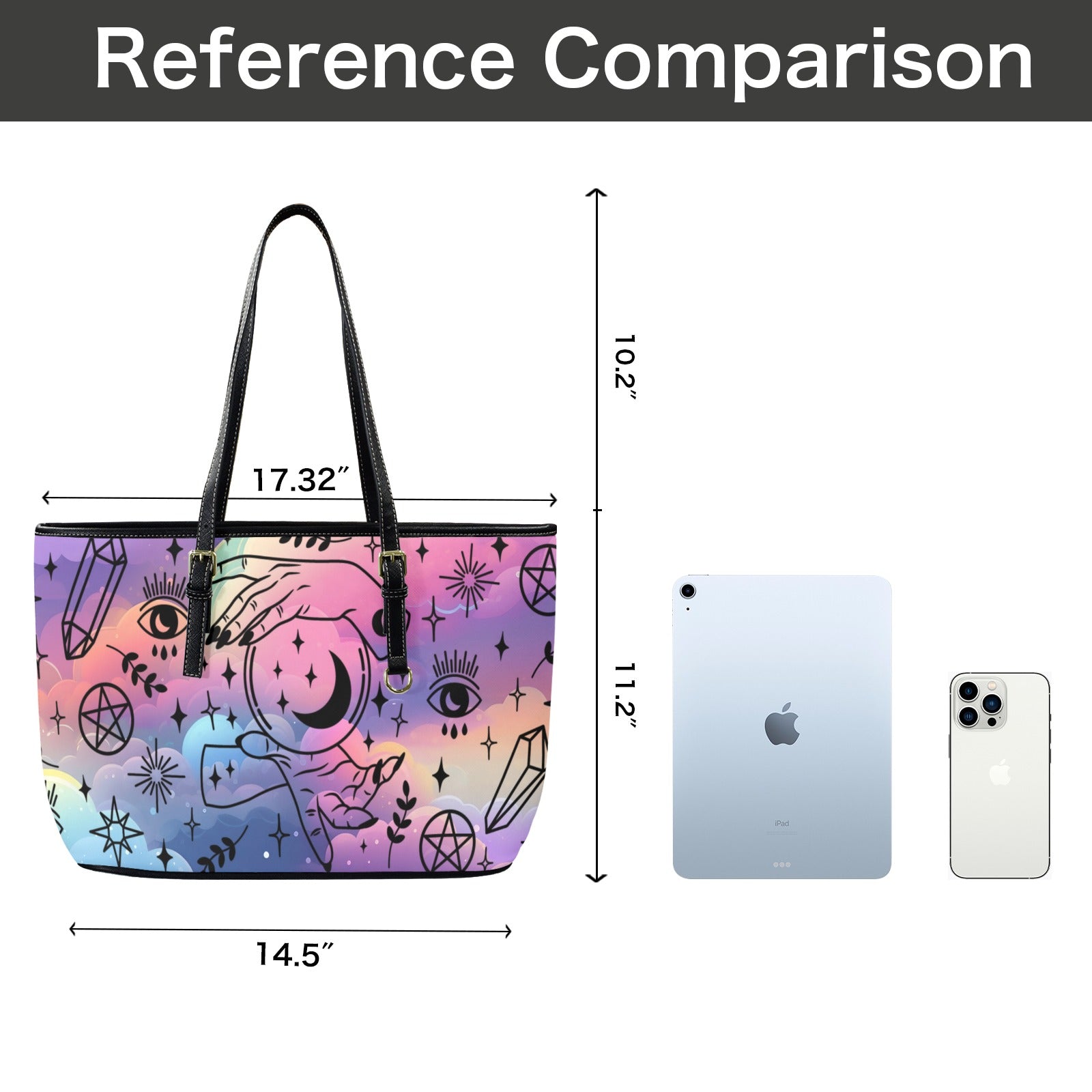 Magic things Witchy Tote Bag-MoonChildWorld