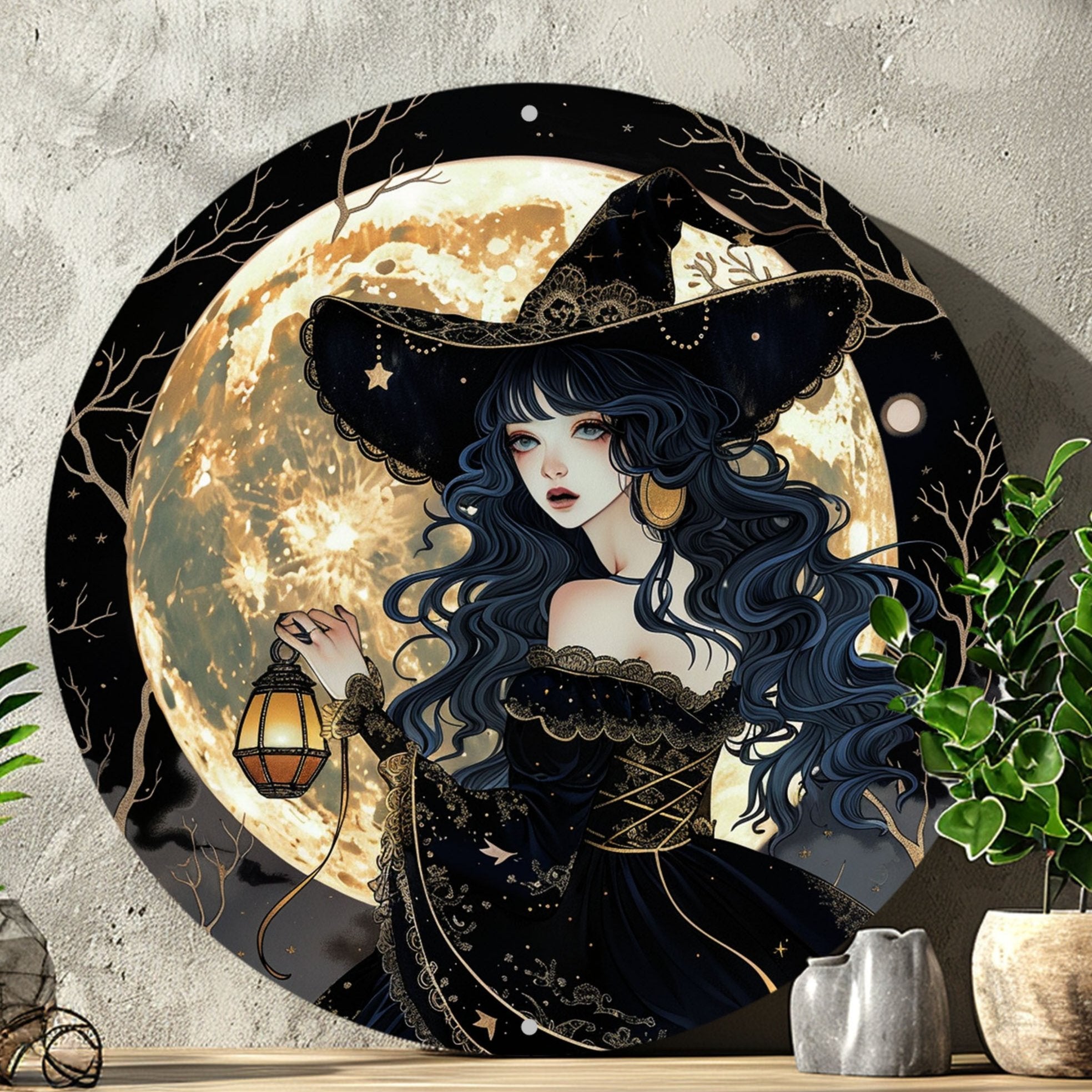 XL Halloeeen hot Witch Wall Decor Decor