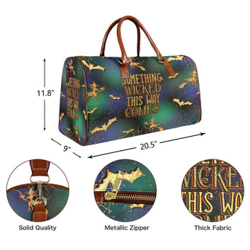 Wicked Witch Halloween Travel Bag-MoonChildWorld