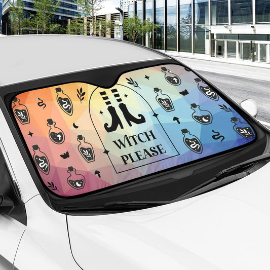 Witch please Car Sun Shade