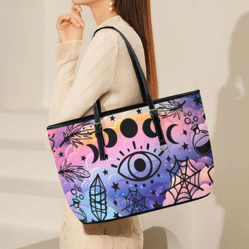 Moon phases Mystic Wicca Tote Bag-MoonChildWorld