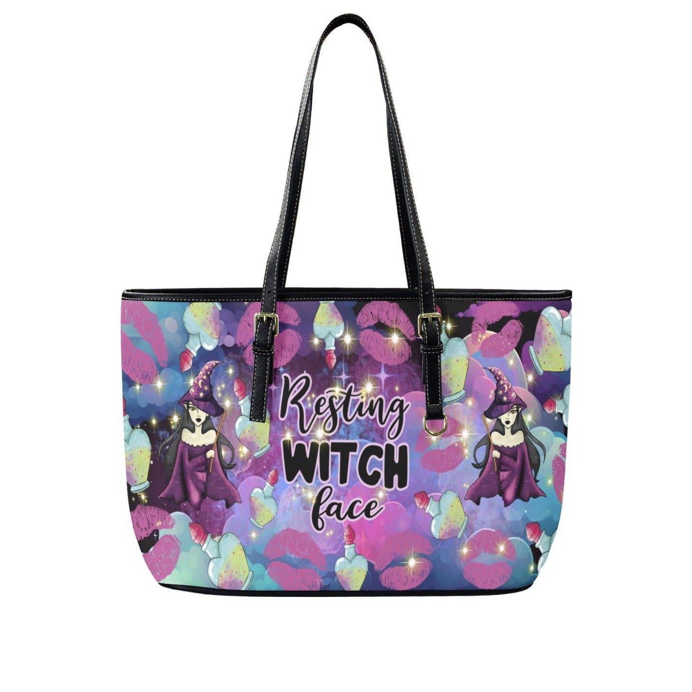 Resting witch face magic Tote Bag-MoonChildWorld