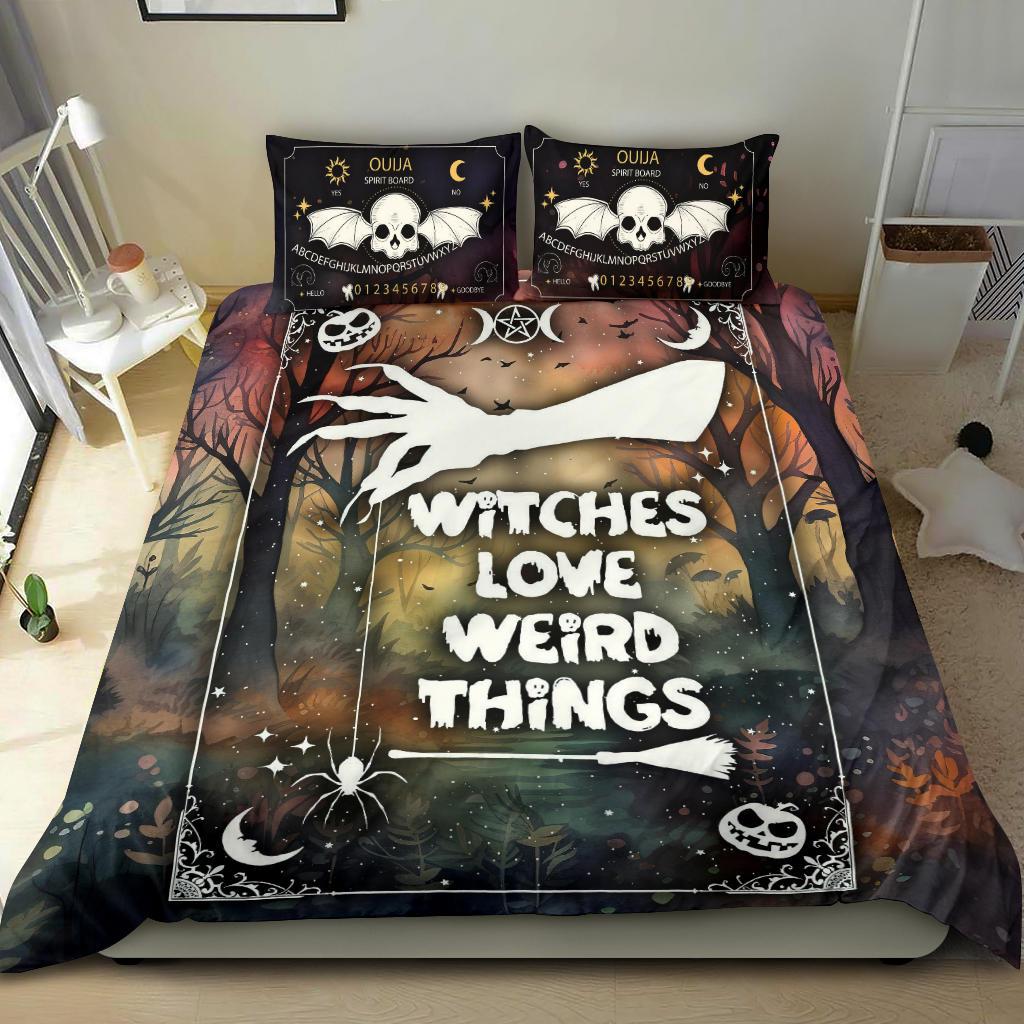 Witch Ouija Bedding Set-MoonChildWorld