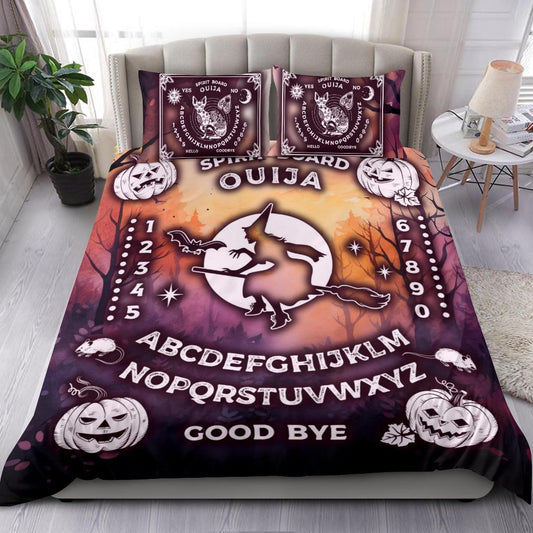 Halloween Witch Ouija board Bedding Set