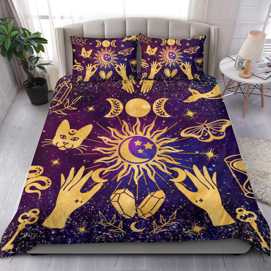Magical things witchy bedding set