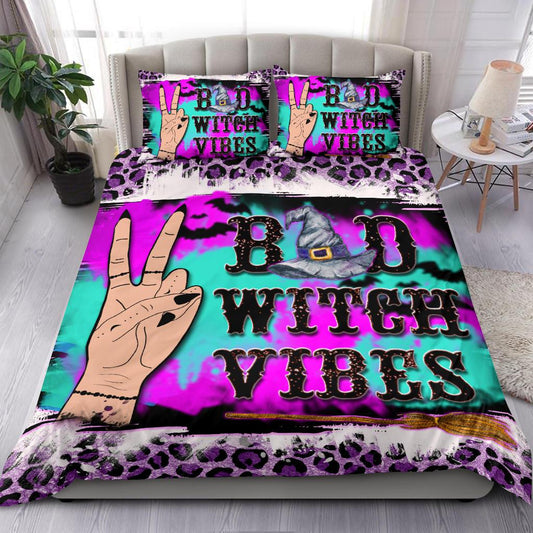 Bad Witch Vibes Gothic Bedding Set