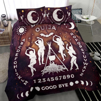Halloween Ouija board witch Bedding Set