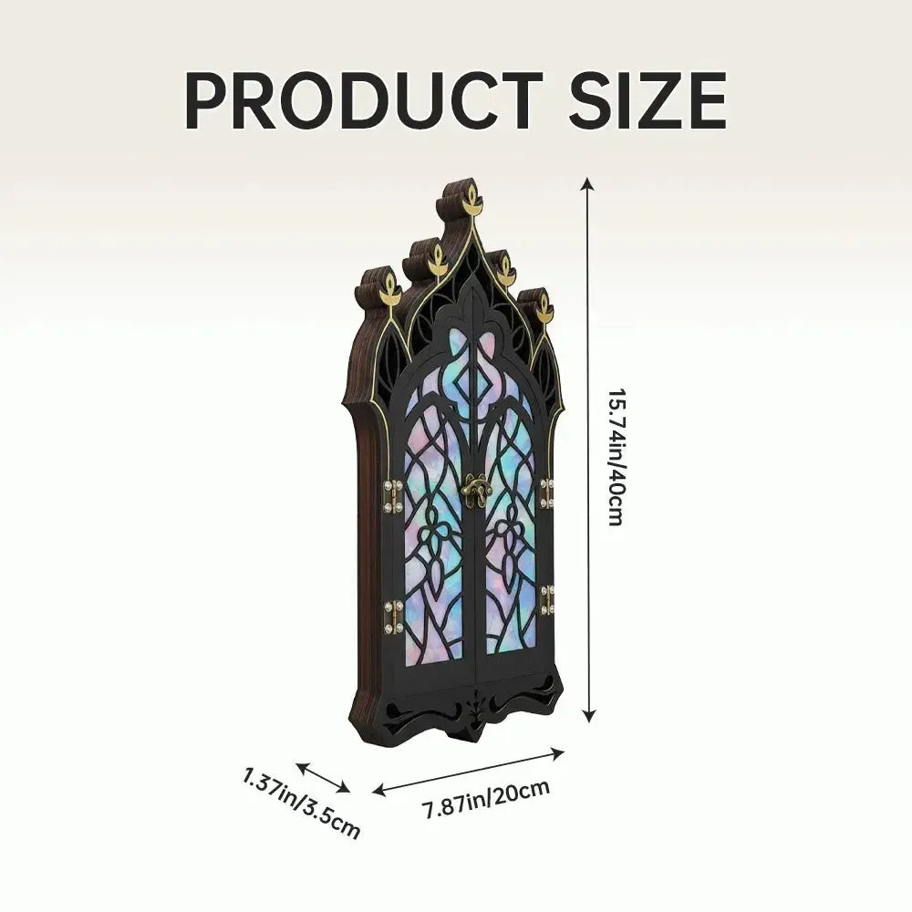 Baroque church shelf – witchy home decor wall mounted display