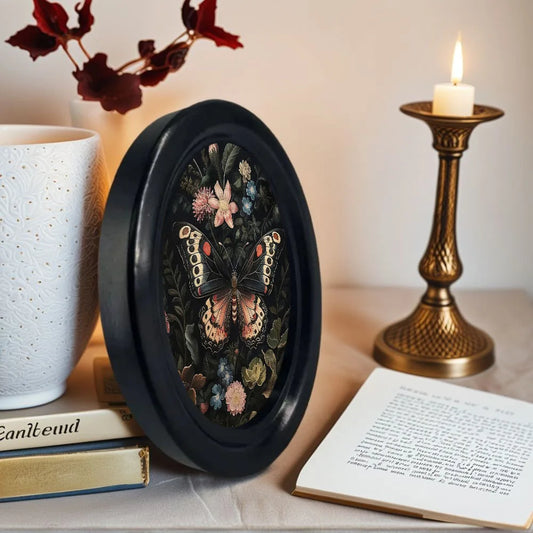 Bohemian Floral Butterfly Wall Decoration – back view