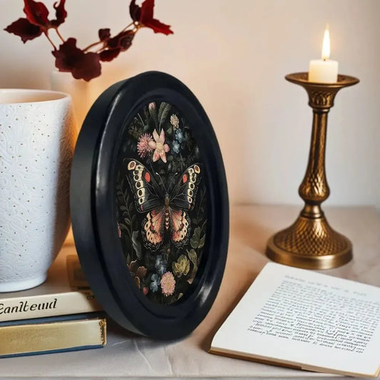 Bohemian Floral Butterfly Wall Decoration – back view