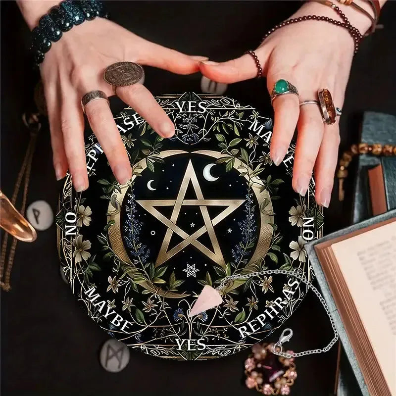 Celestial Moon Pendulum Board for Ritual Divination-MoonChildWorld
