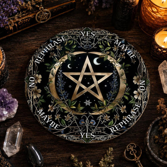 Celestial Moon Pendulum Board for Ritual Divination-MoonChildWorld