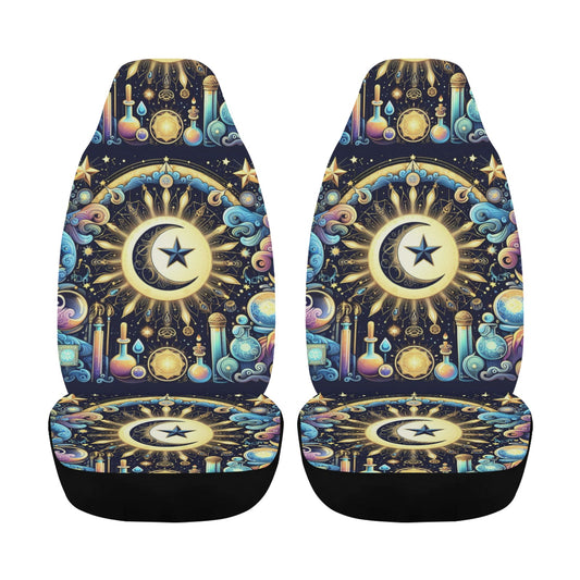 Celestial moon Car Seat Cover-MoonChildWorld