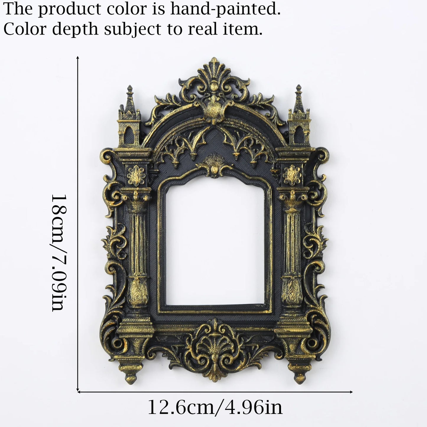 Church column photo frame – witchy gothic home decor