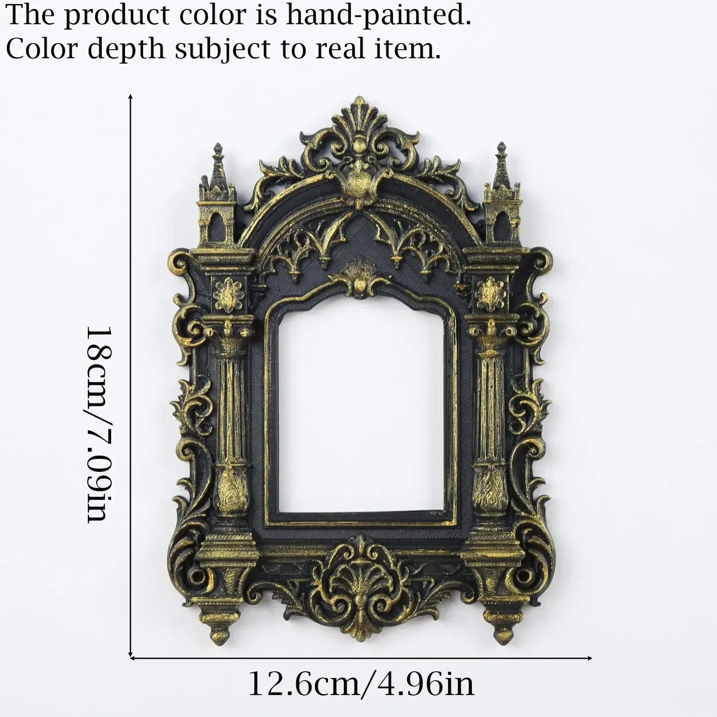 Church column photo frame – witchy gothic home decor