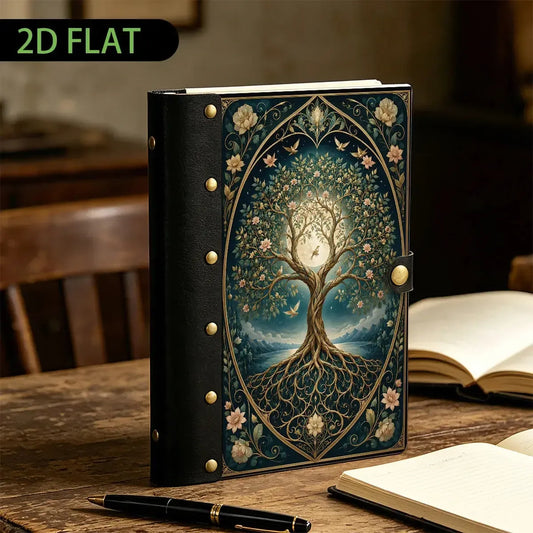 Moonlit Botanical Tree of Life Journal - pagan gifts - MoonChildWorld
