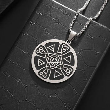 Celtic Knot Pentacle Necklace Witch Knot Witch Jewelry-MoonChildWorld