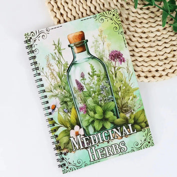 Spell Jars Magical Herb Book Guides Hardcover Illustrated Books Spiritual Growth and Occult Studies-MoonChildWorld