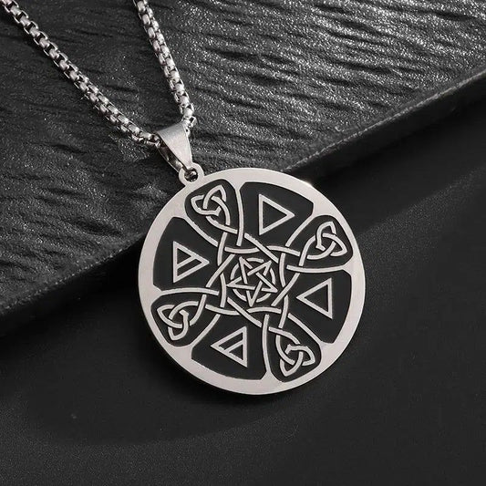 Celtic Knot Pentacle Necklace Witch Knot Witch Jewelry-MoonChildWorld