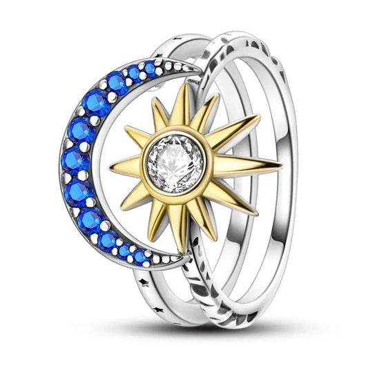 Celestial Sun Moon Ring