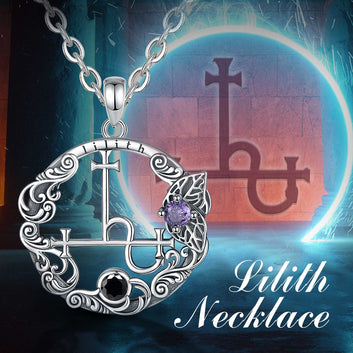 Lilith Sigil Witchcraft Necklace-MoonChildWorld