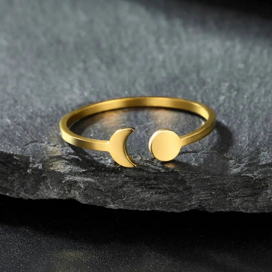 Crescent Moon Ring