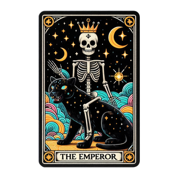 22 Funny Skeleton Tarot Card