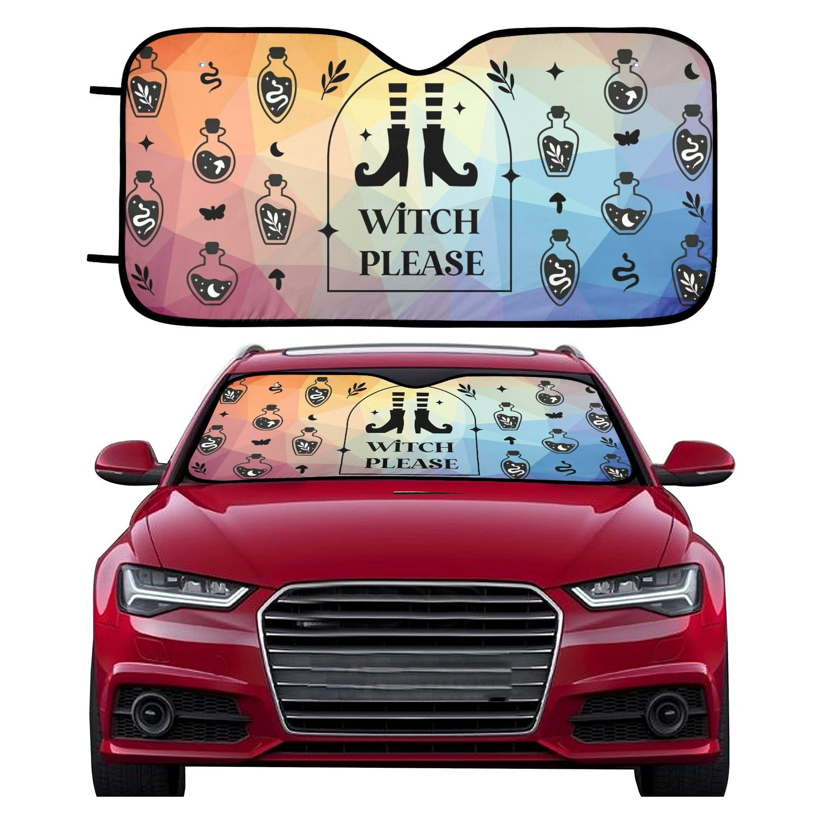 Witch please Car Sun Shade-MoonChildWorld