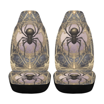 Gothic Spider Halloween Car Seat Covers-MoonChildWorld