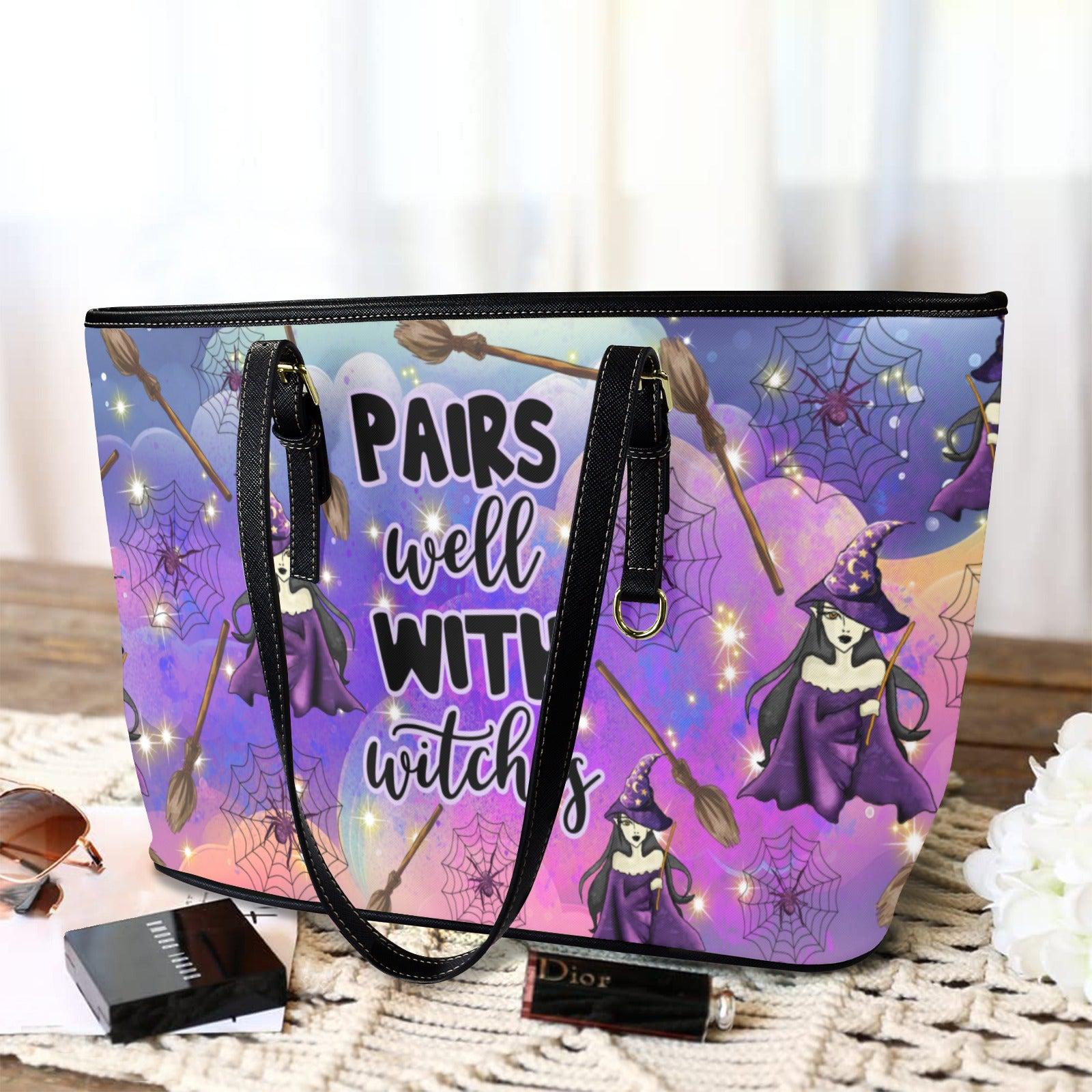 Mystic Witch Tote Bag-MoonChildWorld