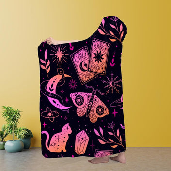Magic witchy Hooded blanket