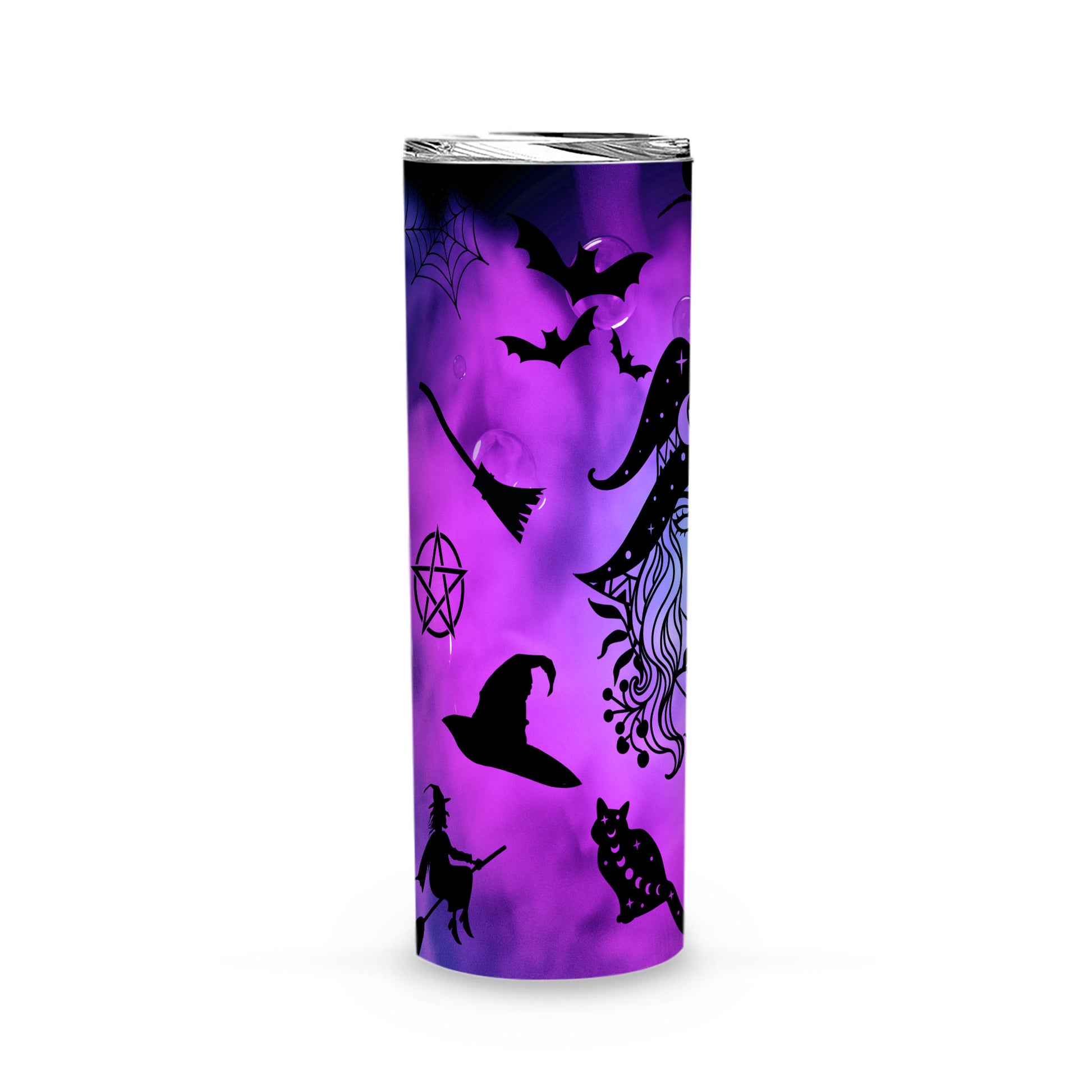 Halloween Tumbler - Witch Tumbler-MoonChildWorld