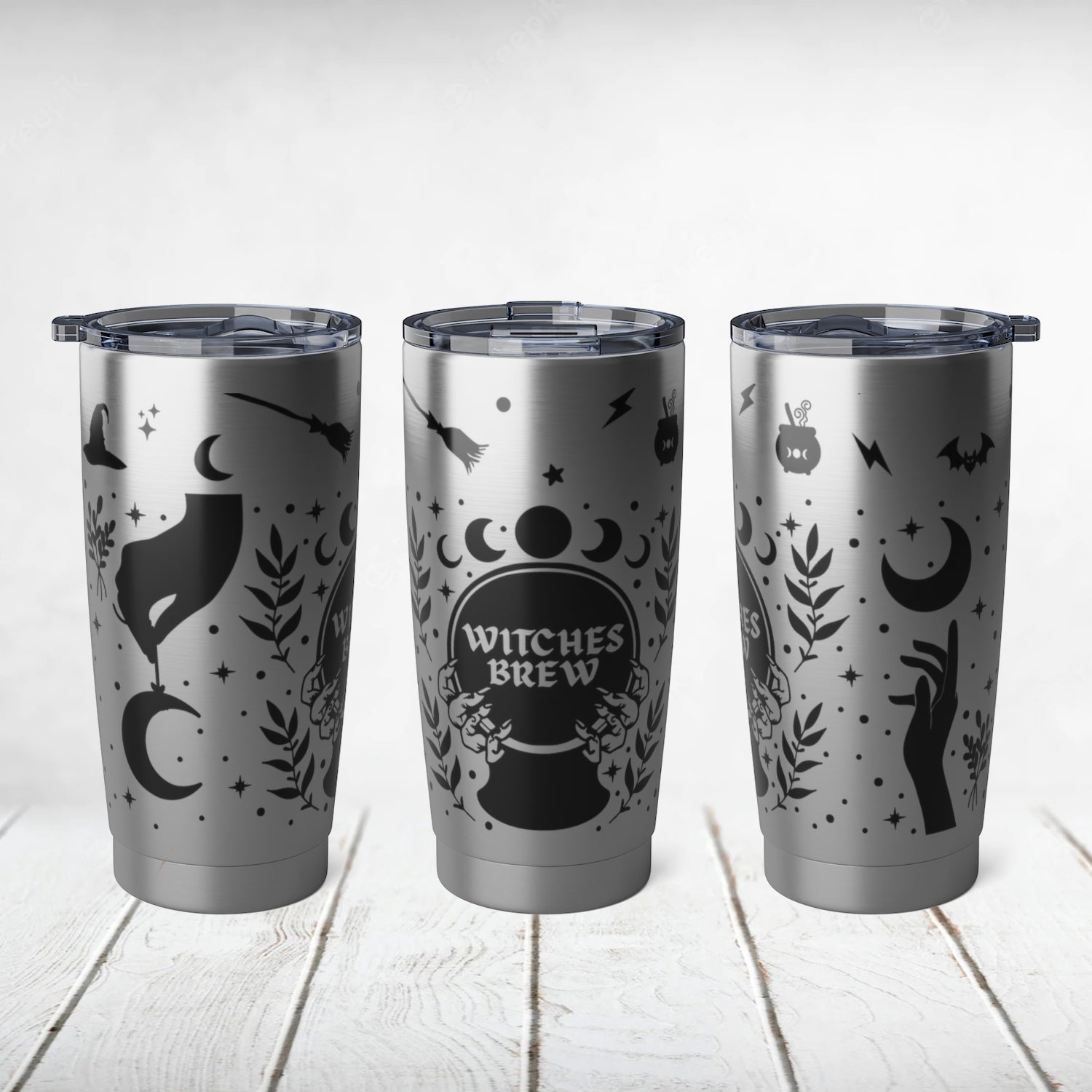 Moon phase Witchy woman Tumbler - Witch Tumbler