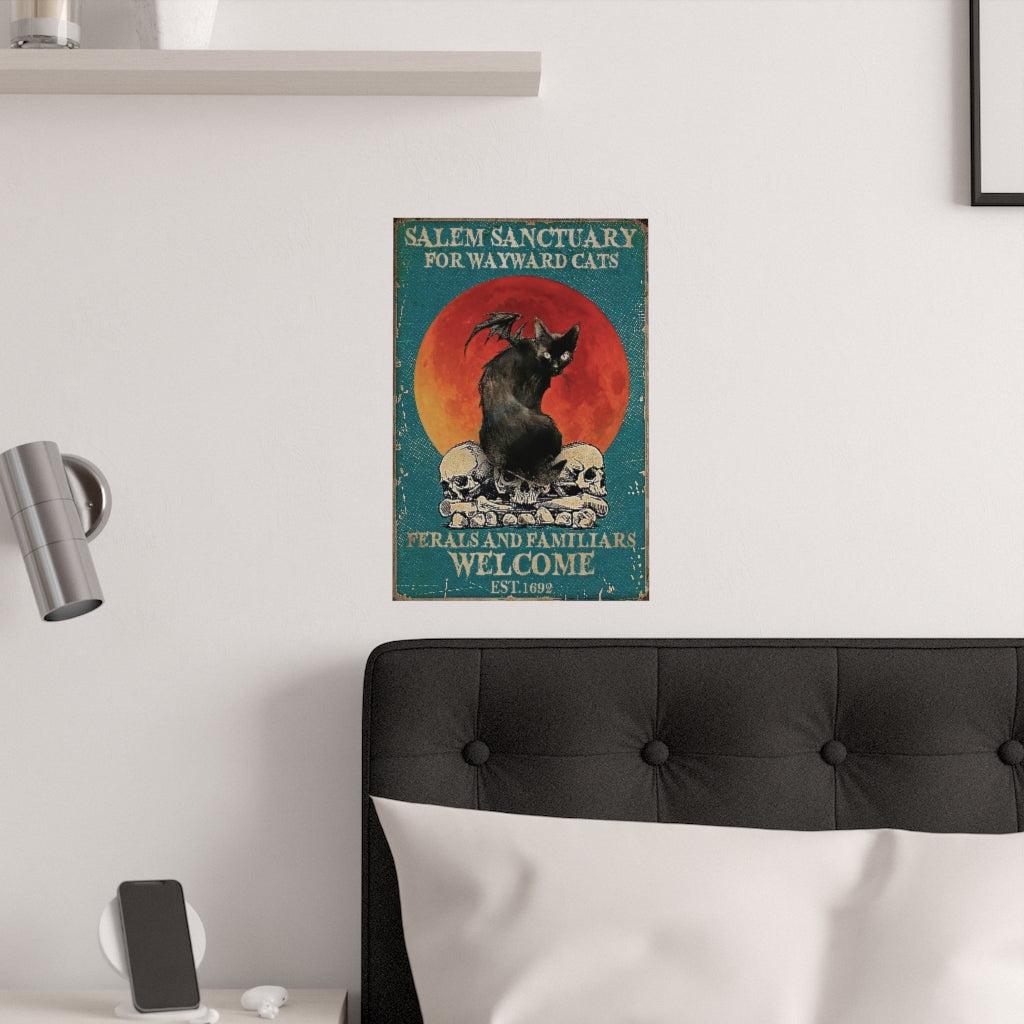 Witch salem sanctuary Poster Halloween Poster-MoonChildWorld