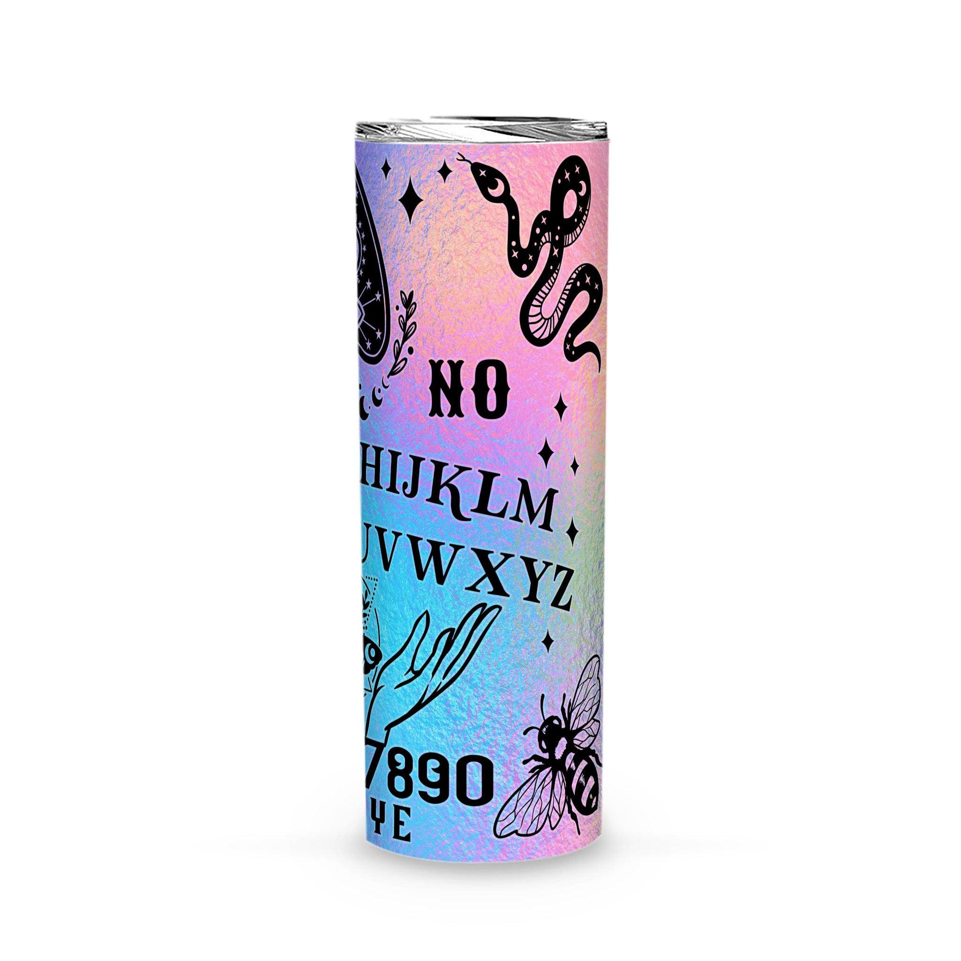 Ouija board witch tumbler - gothic tumbler-MoonChildWorld