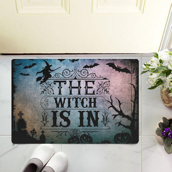 Witch Halloween Doormat