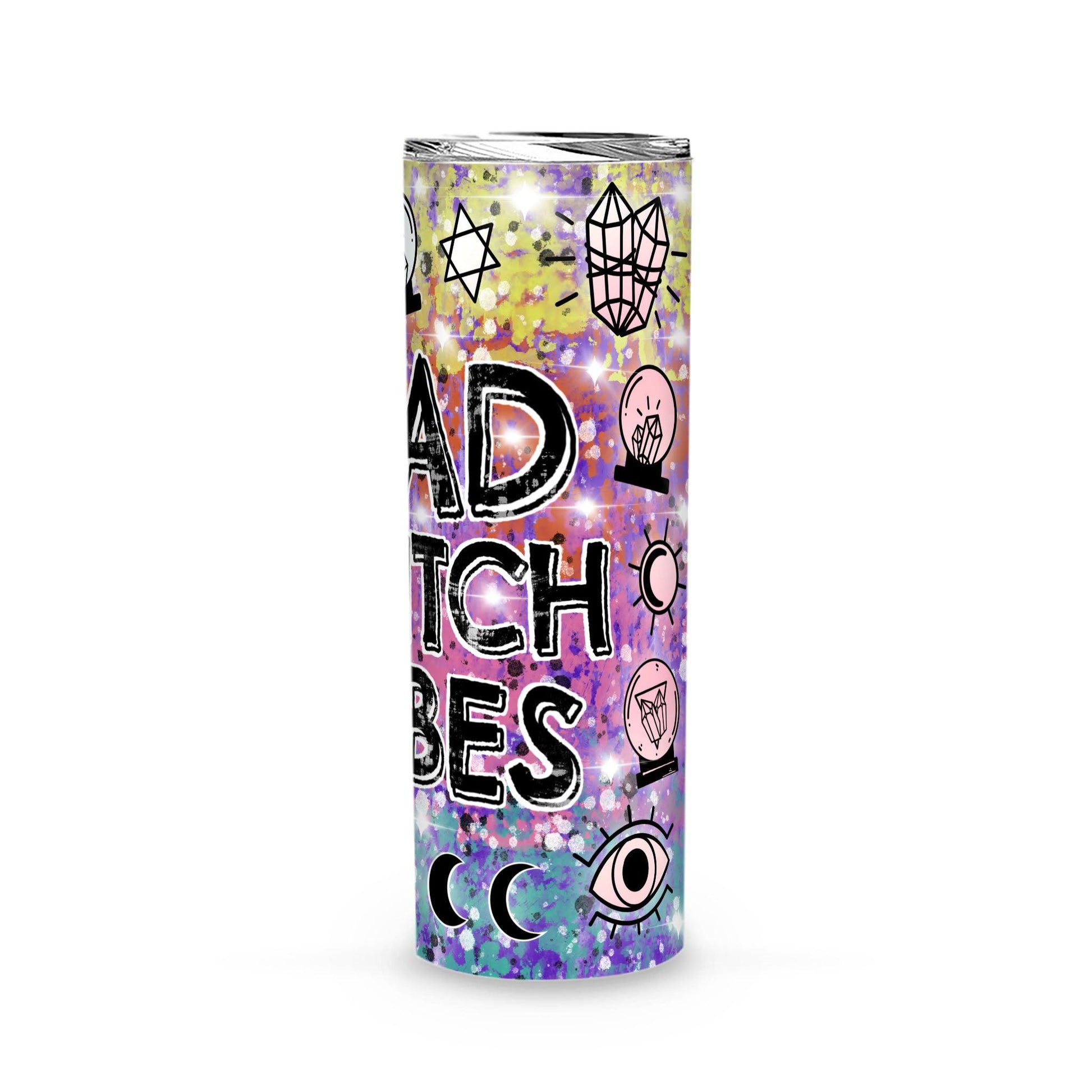 Bad witch vibes Tumbler - Witch Tumbler-MoonChildWorld