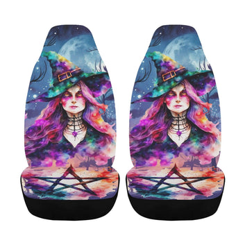 Gothic witch Car Seat Covers