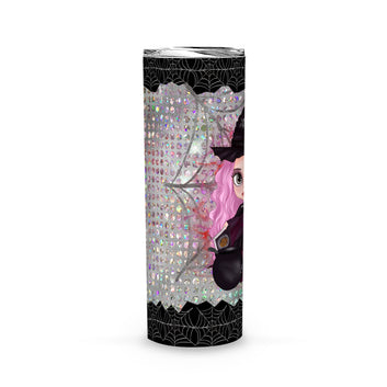 Gothic Witch Skinny Tumbler-MoonChildWorld