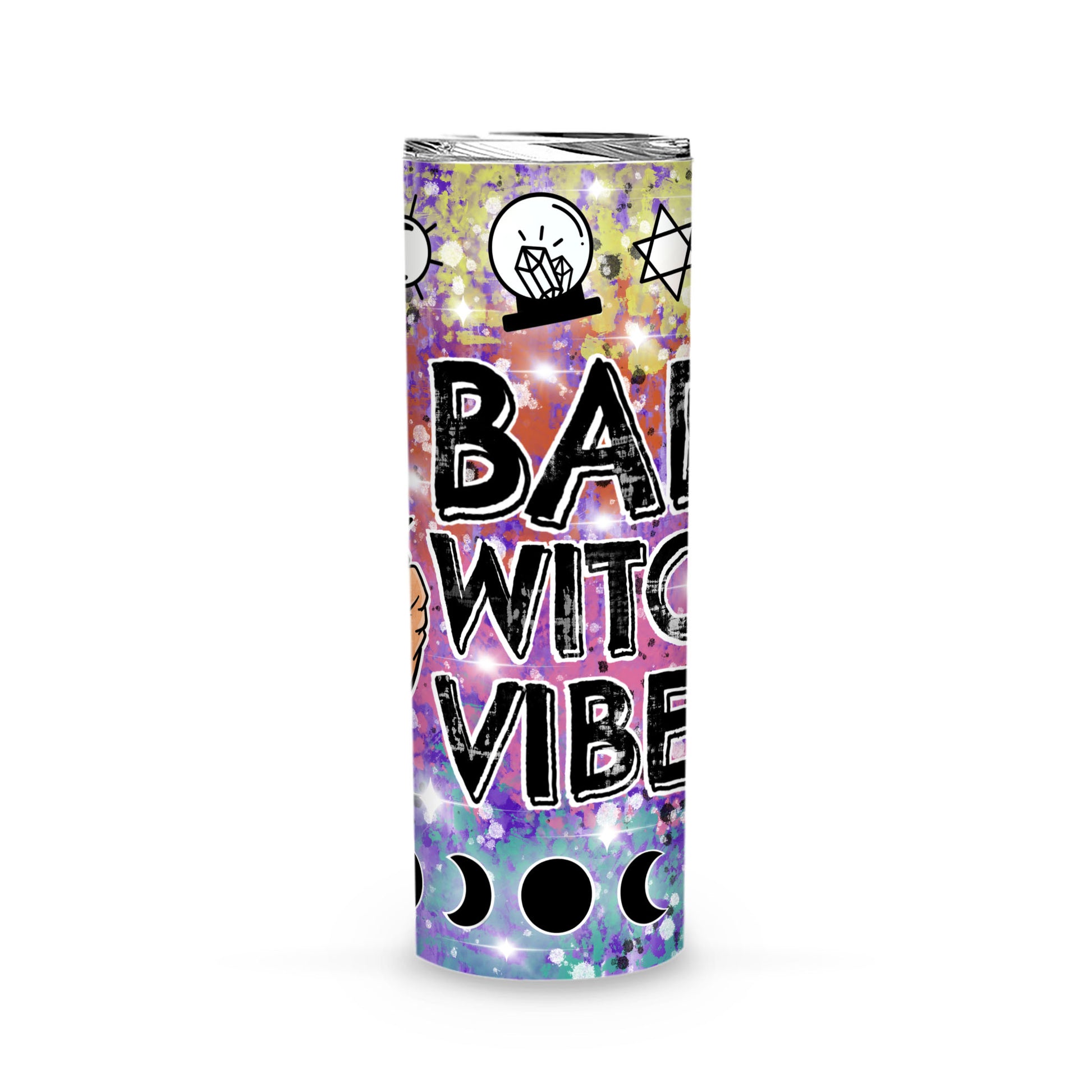 Bad witch vibes Tumbler - Witch Tumbler-MoonChildWorld
