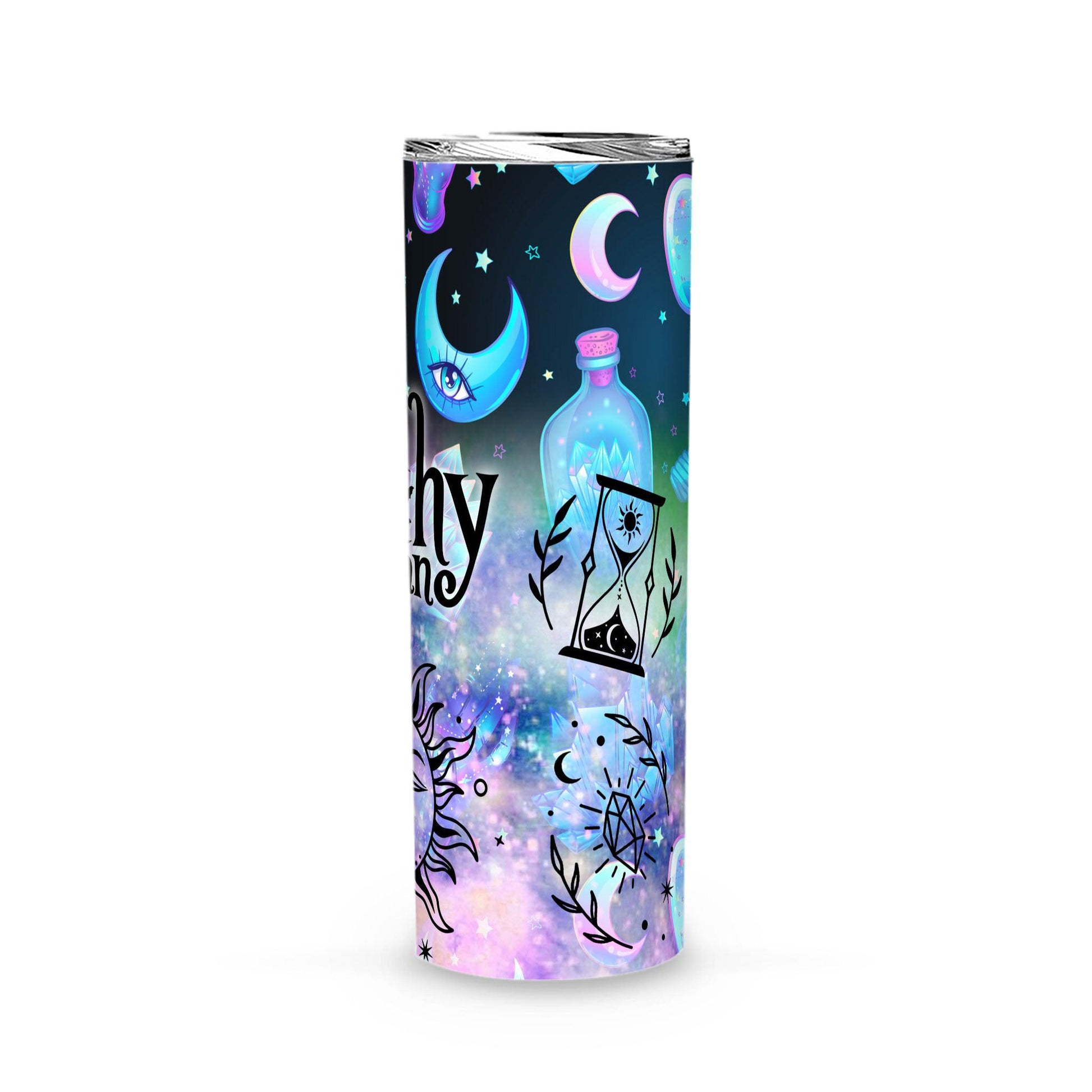Witchy Woman Halloween Skinny Tumbler-MoonChildWorld