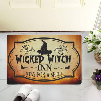 Wicked Witch Halloween Doormat