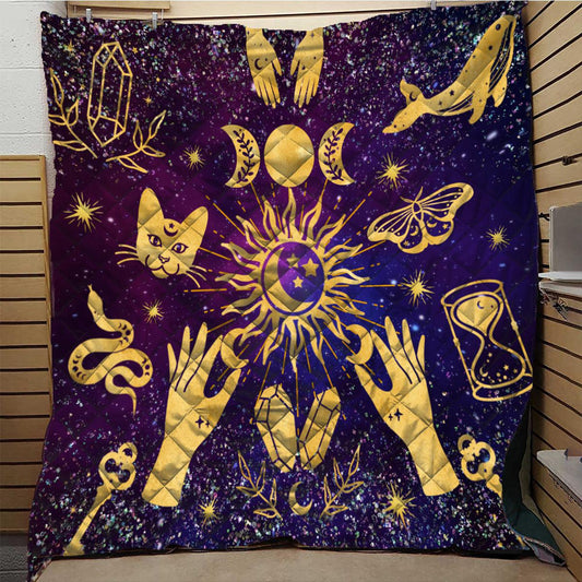 Mystic Witch Quilt Blanket