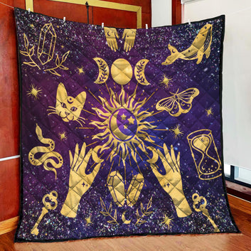 Mystic Witch Quilt Blanket