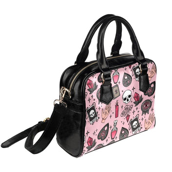 Gothic witch Shoulder Handbag-MoonChildWorld