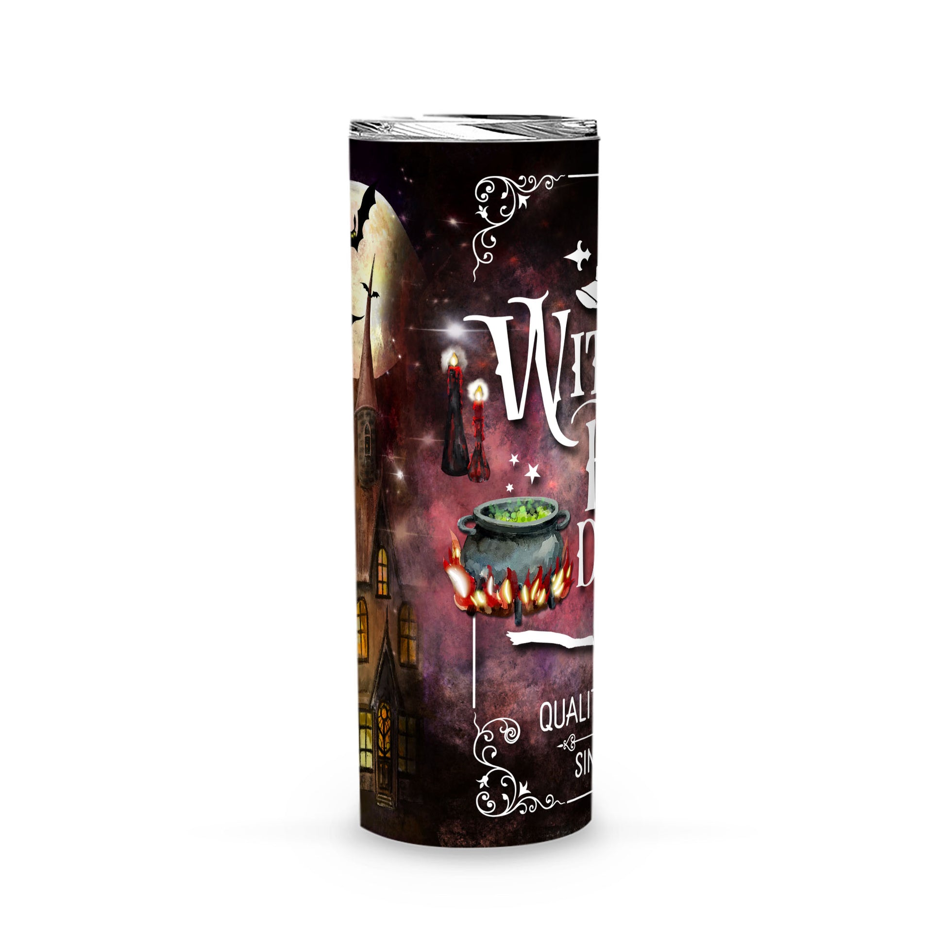 Witches Brew Halloween Tumbler - Witch Tumbler-MoonChildWorld