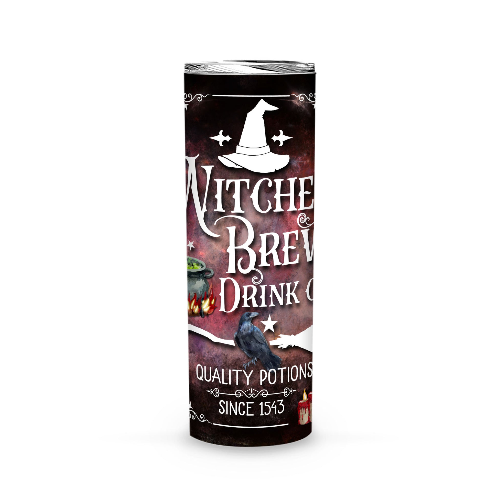 Witches Brew Halloween Tumbler - Witch Tumbler-MoonChildWorld