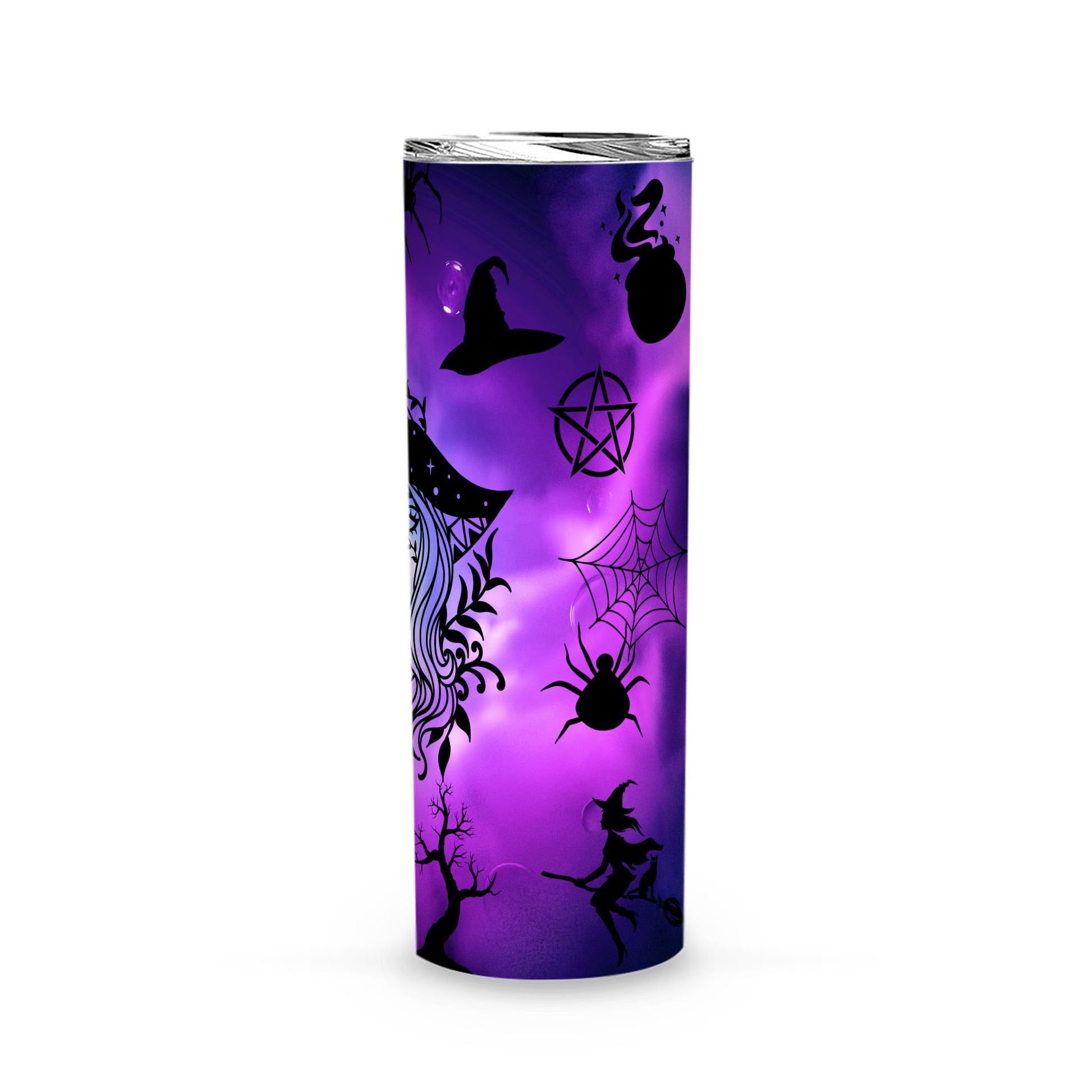 Halloween Tumbler - Witch Tumbler-MoonChildWorld