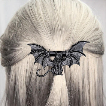 Dark Magic Witch Hairclip Gothic Hair Accessories-MoonChildWorld